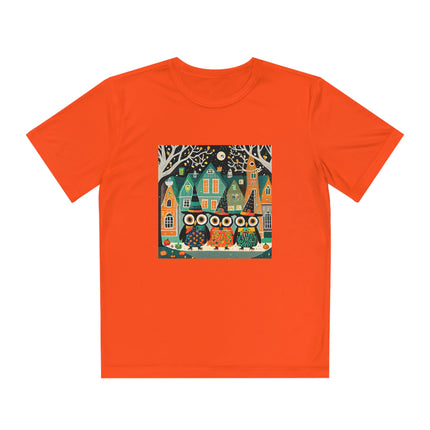 Night of the Trick-or-Treating Owlets Youth Competitor Tee