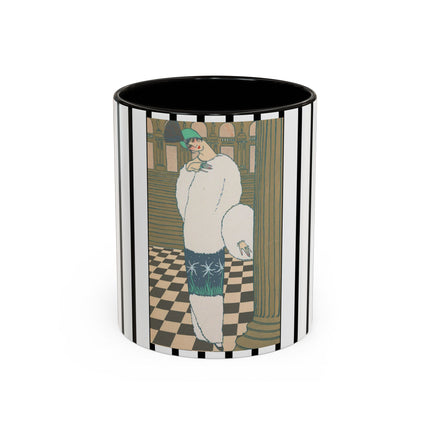 Les Hermines by Georges Lepape Colorful Mugs (11oz, 15oz)