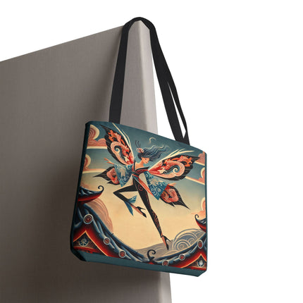 The Dragon Fairy of the Temple Tote Bag – Mythic Grace & Ancient Power