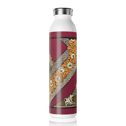La décoration moderne dans le textile Pl. 12 by Gaston Charlet Slim Water Bottle