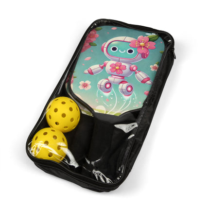 Sakura Sentinel Pickleball Kit – Robot Fairy Swings & Blossom Magic