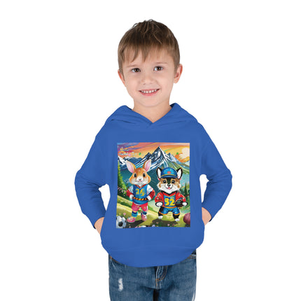 Animal Athletes Toddler Pullover Fleece Hoodie