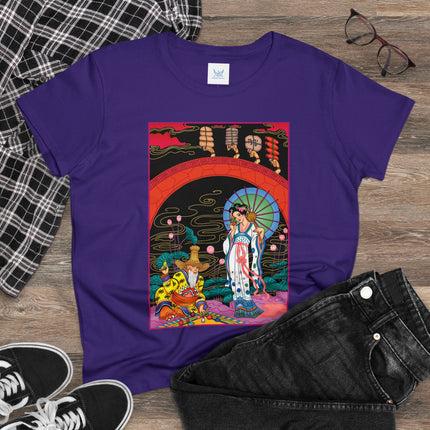 The Romance of Perfume by George Barbier Women's Midweight Cotton Tee