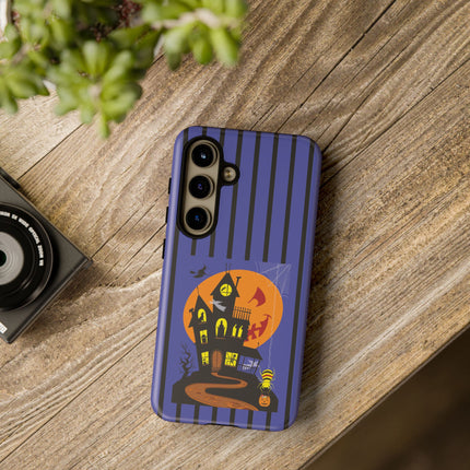 Halloween Night at the Haunted House Phone Cases