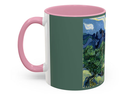Olive Trees by Vincent Van Gogh Colorful Mugs (11oz, 15oz)