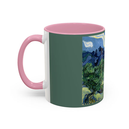 Olive Trees by Vincent Van Gogh Colorful Mugs (11oz, 15oz)