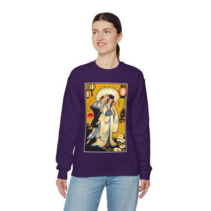 Golden Embrace Heavy Blend™ Crewneck Sweatshirt