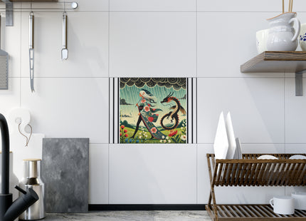 The Dragon Fairy’s Stride Ceramic Tile