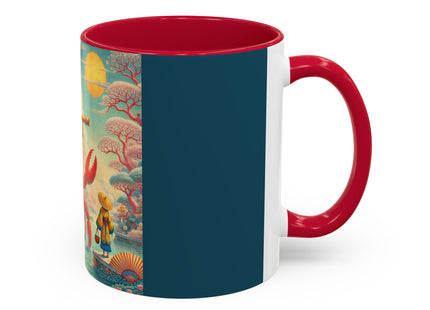 The Celestial Crab Navigator Colorful Mugs (11oz, 15oz)