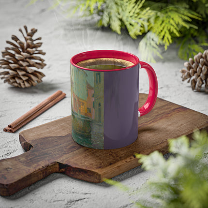 La Fontaine, Saint-Paul De Vence by Henri Le Sidaner Colorful Mug
