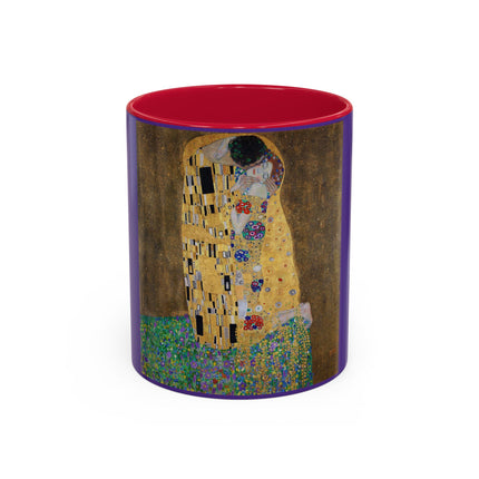 The Kiss by Gustav Klimt Colorful Mugs (11oz, 15oz)