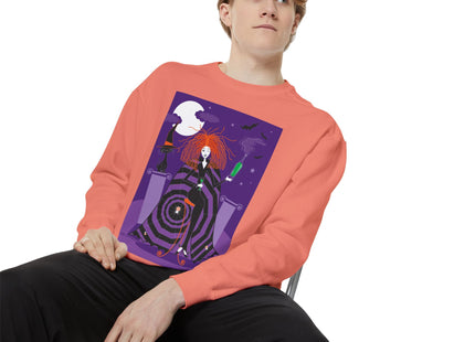 Mystic Elegance Unisex Garment-Dyed Sweatshirt
