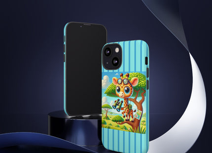 Giraffe Lookout Phone Cases