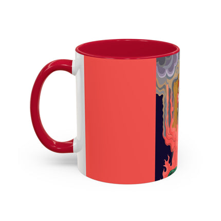 The Firebird's Awakening Colorful Mug (11oz, 15oz) – Ballet Fantasy, Mythic Fire & Art Deco Drama