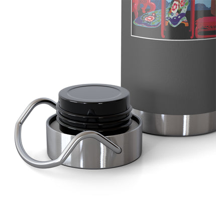 A Visual Journey by Umberto Brunelleschi Copper Vacuum Insulated Bottle, 22oz