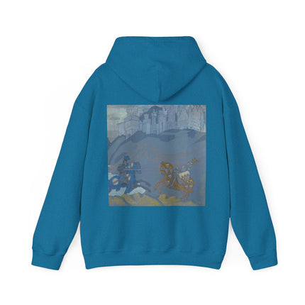 The Duel by Nicholas Roerich Unisex Heavy Blend™ Hooded Sweatshirt