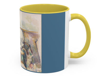 The Three Skulls by Paul Cézanne Colorful Mugs (11oz, 15oz)