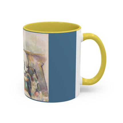 The Three Skulls by Paul Cézanne Colorful Mugs (11oz, 15oz)