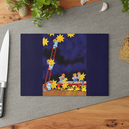 The Angels' Workshop Glass Cutting Board