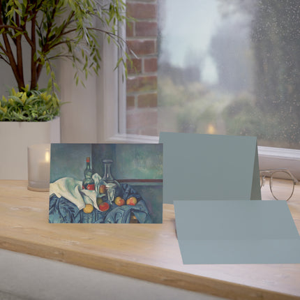 The Peppermint Bottle by Paul Cézanne Greeting Cards (1, 10, 30, and 50pcs)