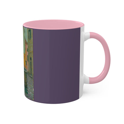 La Fontaine, Saint-Paul De Vence by Henri Le Sidaner Colorful Mug