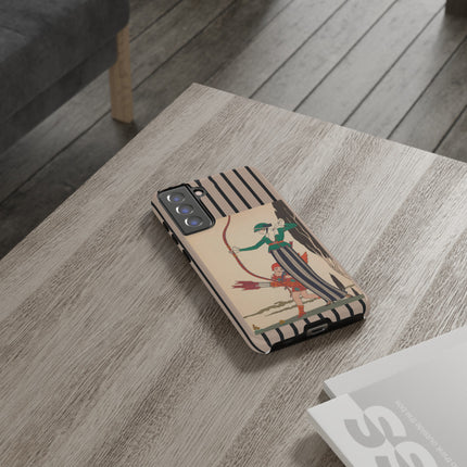 L'Arc Rouge by George Barbier Phone Cases