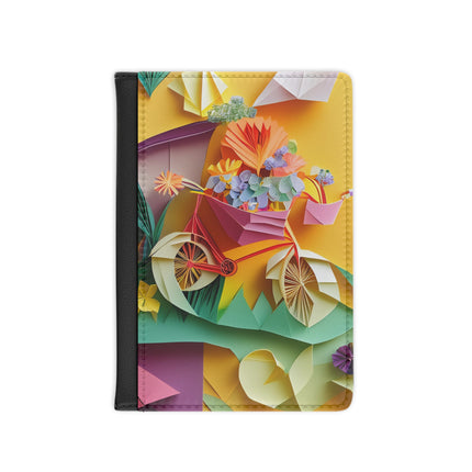 Origami Bicycle Passport Cover