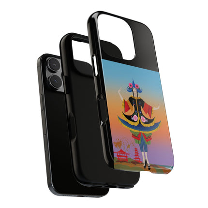 Colorful Dancer Phone Case – Vibrant Grace & Cultural Elegance