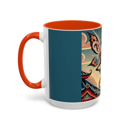 Dragon Fairy of the Temple Colorful Mugs (11oz, 15oz)