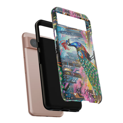 Techno Plumes Phone Cases