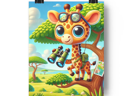 Giraffe Lookout Giclée Art Print