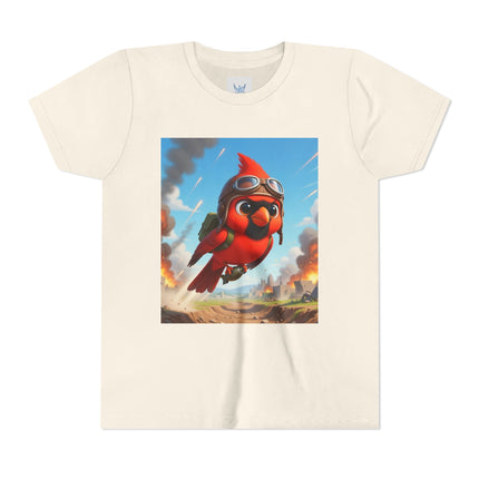 Cardinal Dive Bomber Youth Short Sleeve Tee