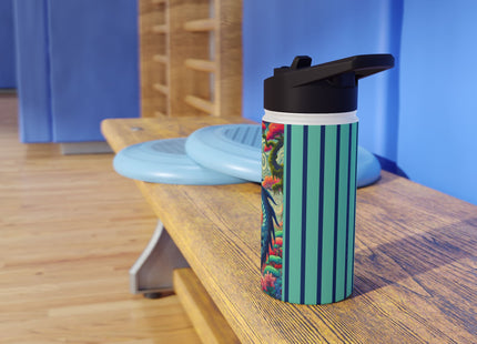 Mystic Guardian of the Sky Stainless Steel Water Bottle, Standard Lid