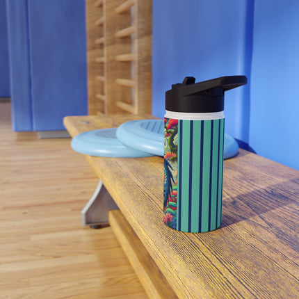 Mystic Guardian of the Sky Stainless Steel Water Bottle, Standard Lid