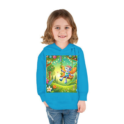 Robot Fairy Toddler Pullover Fleece Hoodie