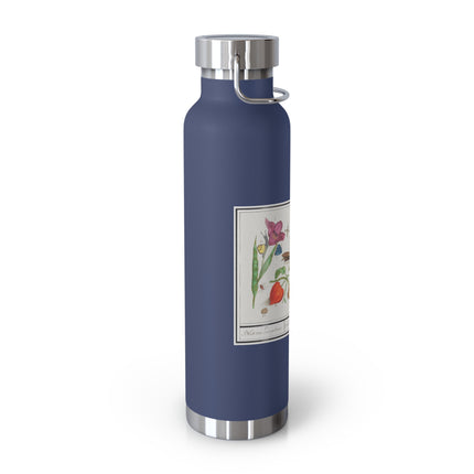 Natural History Ensemble, No. 17 by Anselmus Boëtius de Boodt Copper Vacuum Insulated Bottle, 22oz