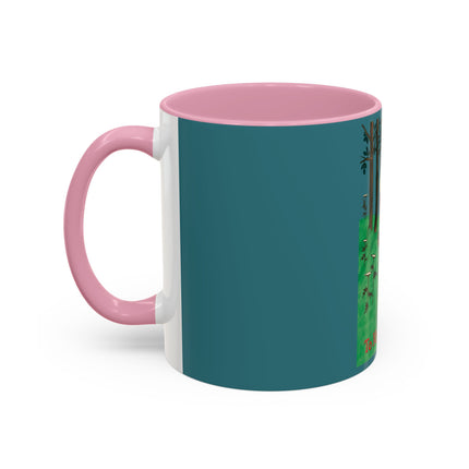Peekaboo by Louis Wain Colorful Mugs (11oz, 15oz)