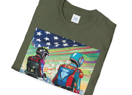 NSA Cyber Punk Computer Hacking Team Softstyle T-Shirt