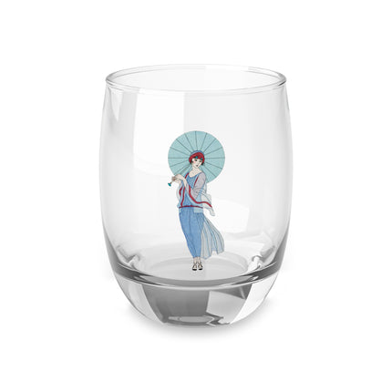 Romance sans paroles (Romance without words) by George Barbier Whiskey Glass