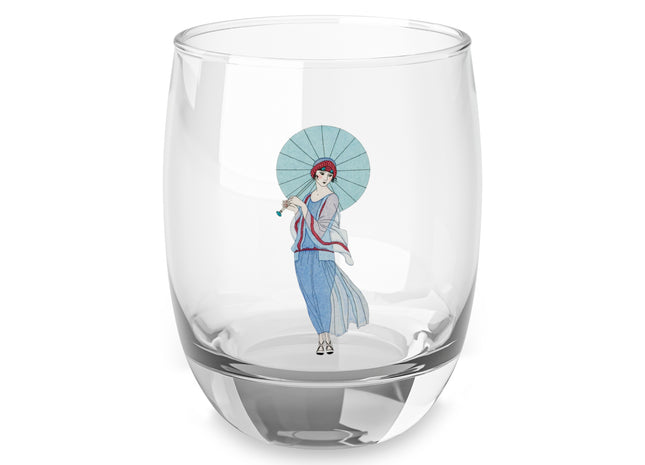 Romance sans paroles (Romance without words) by George Barbier Whiskey Glass