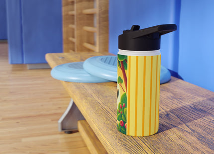 Firefly Dance on Wheels Stainless Steel Water Bottle, Standard Lid