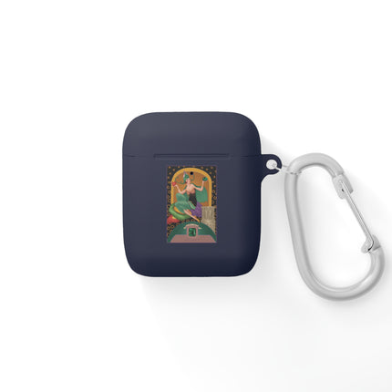 May & Emerald AirPods Case — Gem Series by Sofia Chiostri