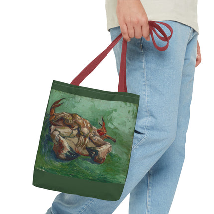 Crab on its Back by Vincent Van Gogh Tote Bag (AOP)