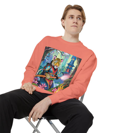 Cyberpunk Leopard Sweatshirt