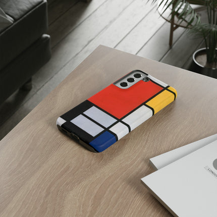 Composition with Red, Yellow, Blue, and Black by Piet Mondrian Phone Cases