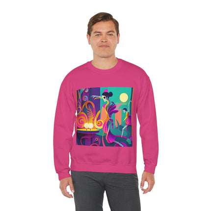 Dance of the Skeleton Ballerinas Unisex Heavy Blend™ Crewneck Sweatshirt