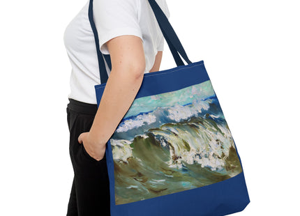 The Wave by Karl Hagemeister Tote Bag (AOP)