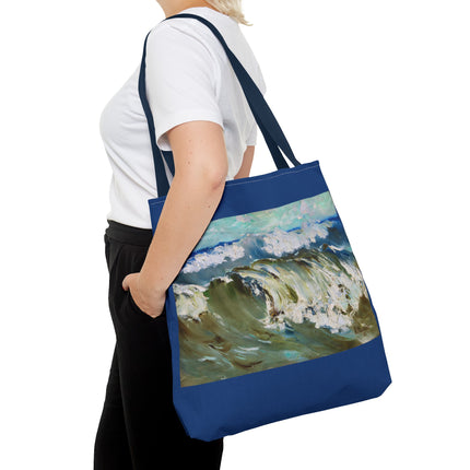 The Wave by Karl Hagemeister Tote Bag (AOP)