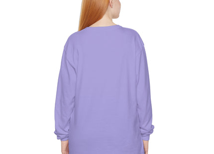 Whimsical Halloween Mischief Unisex Garment-dyed Long Sleeve T-Shirt