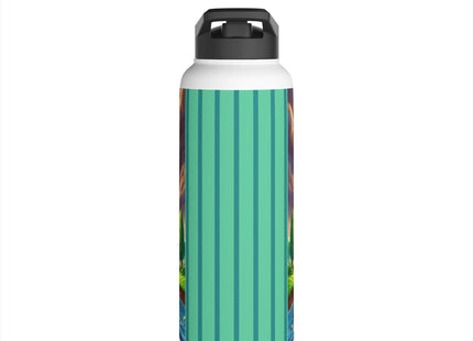 Valiant Duck Stainless Steel Water Bottle, Standard Lid